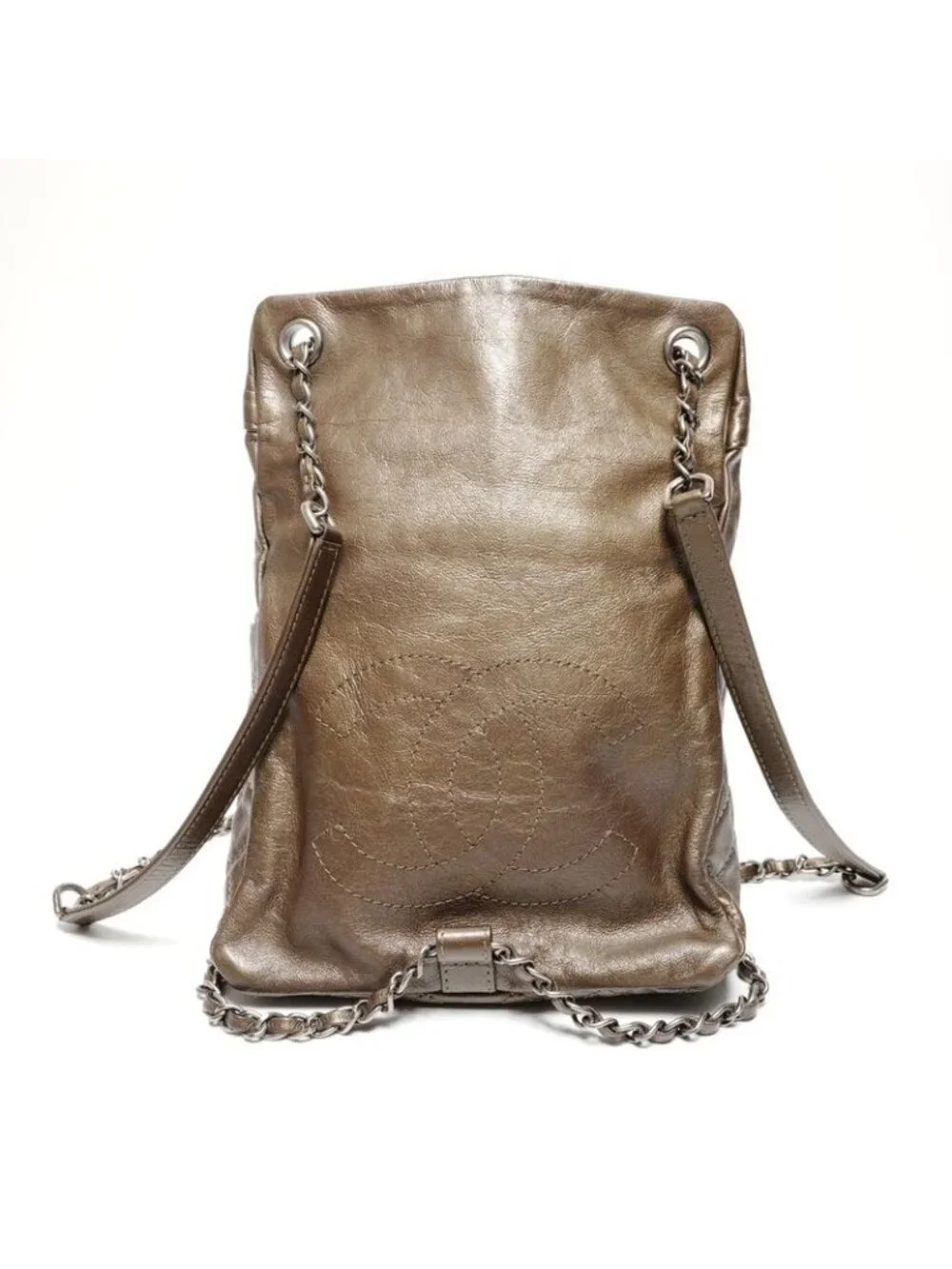 Chanel Backpack Lambskin Quilted Sac - Picture 2 of 10